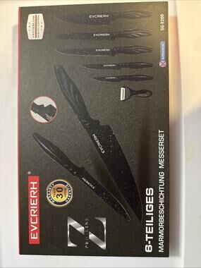 Swiss Gold Switzerland Ceramic Kitchen Knife Set Z Pro Line SG-9200 S8